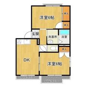 ラポール牛久の間取り画像