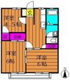 パナハイツYOUの間取り画像