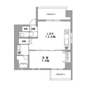 グランデュールⅡ関内の間取り画像