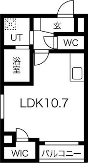 REXⅡ茶屋ヶ坂の間取り画像