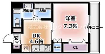 セイナ古川橋の間取り画像