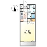 来夢2の間取り画像