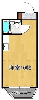 タニヤングハイツの間取り画像