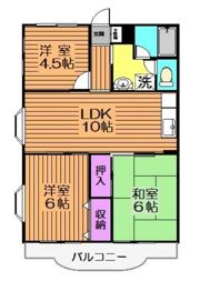 ルミエール屏風ヶ浦の間取り画像