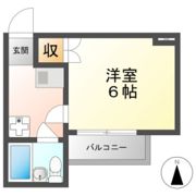 クレアンジュISIMAの間取り画像
