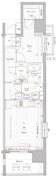 PREMIUM CUBE 秋葉原の間取り画像