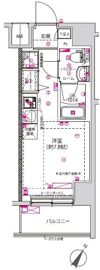 クラリッサ横浜シエルの間取り画像