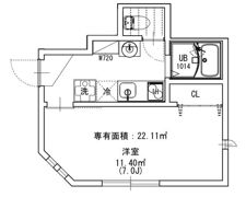 OasiS新高円寺駅前の間取り画像