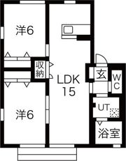 リバーサイド果蘭館の間取り画像