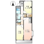 BELL CRESTⅡの間取り画像