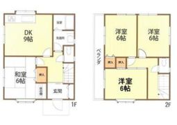 川内町加賀須野戸建の間取り画像