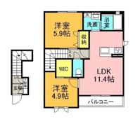 グランマークの間取り画像