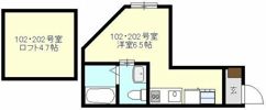 ベイルーム南太田の間取り画像