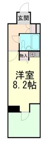 ニューブ神戸の間取り画像