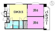 セントラルハイツの間取り画像