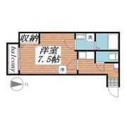 クレフラスト愛宕橋Bの間取り画像