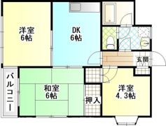 セレーノ東町IIの間取り画像