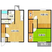 糸野ハイツB棟の間取り画像