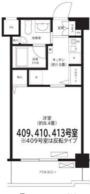 イトーピア仲町台の間取り画像