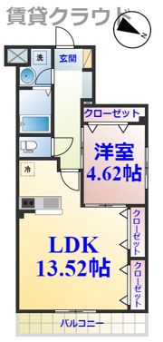ミリアビタ大森台の間取り画像