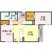 ロイヤルハイツ長居の間取り画像
