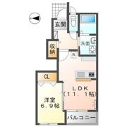 サファイアAの間取り画像