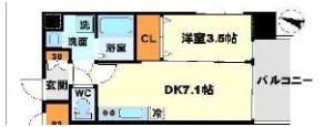 アンフィニⅩⅦマローネの間取り画像