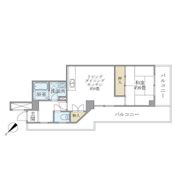 クレストコート西海の間取り画像