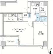 カッシア神田レジデンスの間取り画像