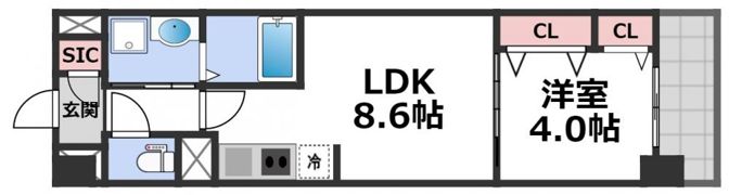 リアライズ小路駅前の間取り画像