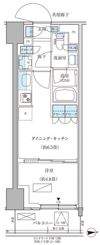 パークアクシス品川天王洲アイルの間取り画像