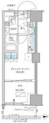 パークアクシス品川天王洲アイルの間取り画像
