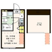 アジュール小岩の間取り画像