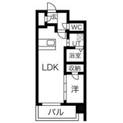 レジュールアッシュ塚本レジデンスの間取り画像