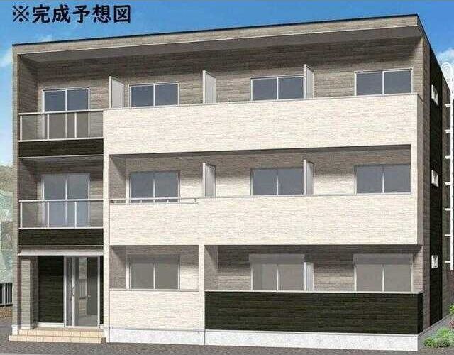 衣笠栄町新築アパートの外観画像