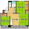 ビレッジハウス水巻4号棟の間取り画像