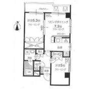 サンライズ国立の間取り画像
