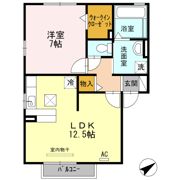 フラッツ ブリーゼの間取り画像