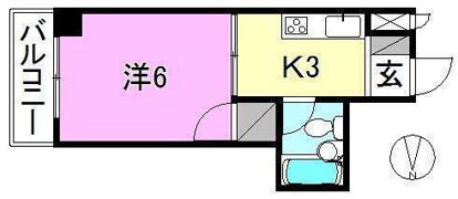 ぴゅあメイツ斎院の間取り画像