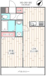プランドール西台の間取り画像