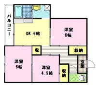 山﨑ビルの間取り画像