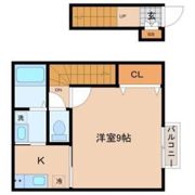 アスコット台原A棟の間取り画像