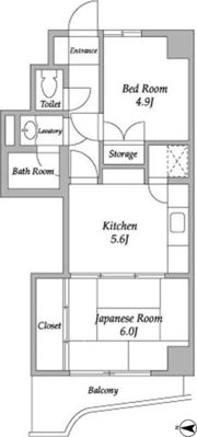 ベルエア調布の間取り画像