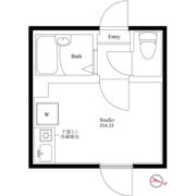 ブリリアント北千住の間取り画像