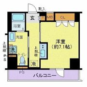 ジェノヴィア東日本橋駅前グリーンヴェールの間取り画像