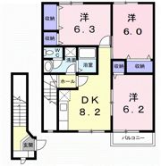 シャルムCの間取り画像