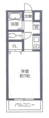 リヴェール西出の間取り画像