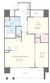 セファ上本町の間取り画像