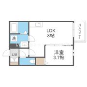 REGIES姫島Ⅰの間取り画像