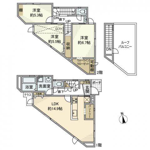 間取図